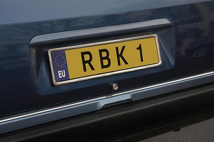 Richbrook Stainless Number Plate Surround Halfords UK