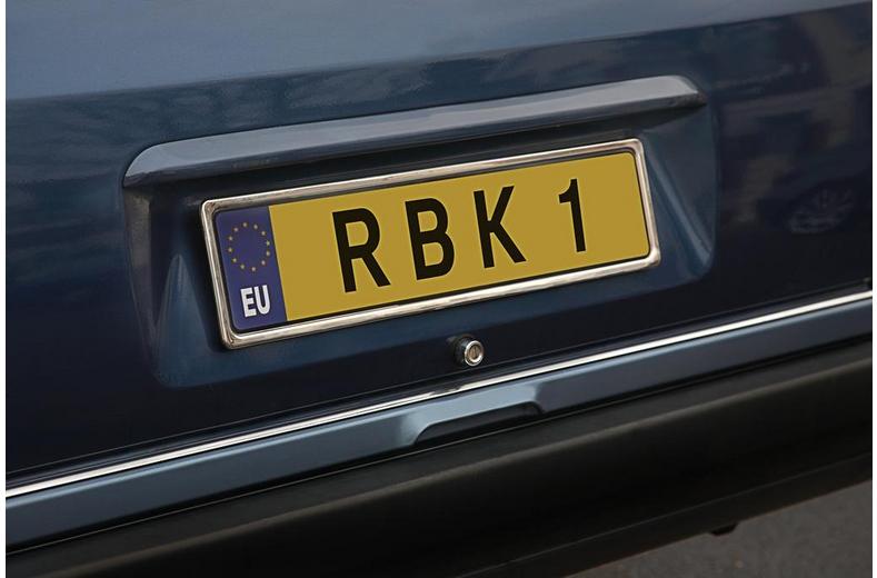 Richbrook Stainless Number Plate Surround Richbrook Stainless Number Plate Surround
