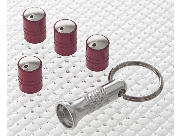 Richbrook Spinning Anti-Theft Caps Red