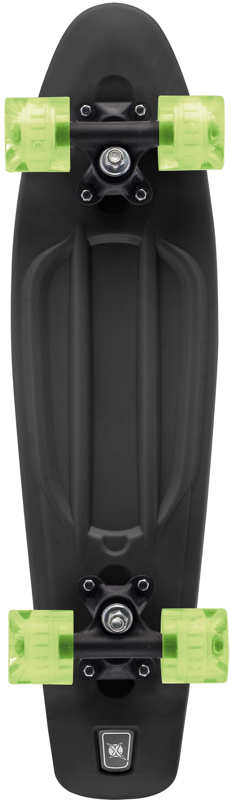 XOOTZ PP Skateboard LED - Black