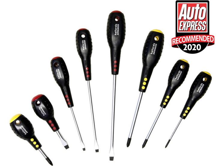 Halfords Advanced 8 piece Screwdriver Set