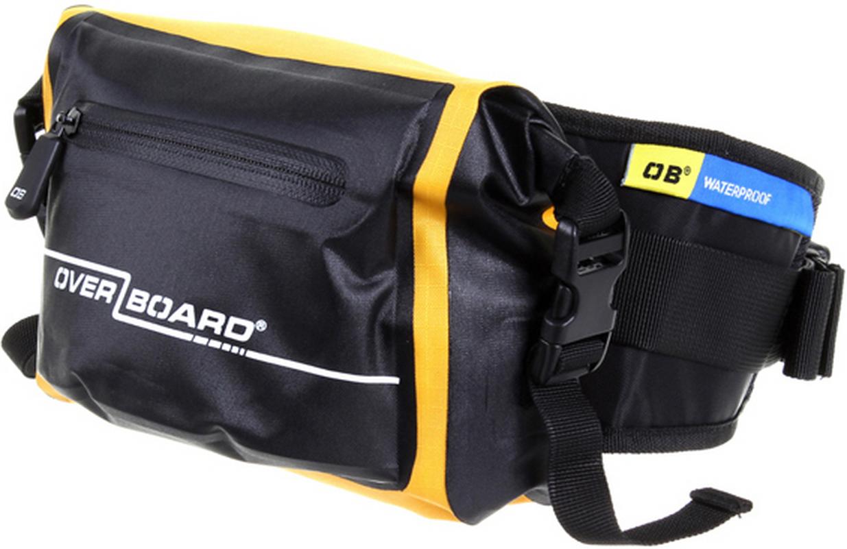 Halfords OverBoard Overboard Pro-Light Waterproof Waist Pack 3 Litres - Yellow | Extra 8% off for BC Members