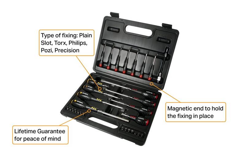 Halfords Advanced 30pc Screwdriver & Bit Set Halfords Advanced 30pc Screwdriver & Bit Set