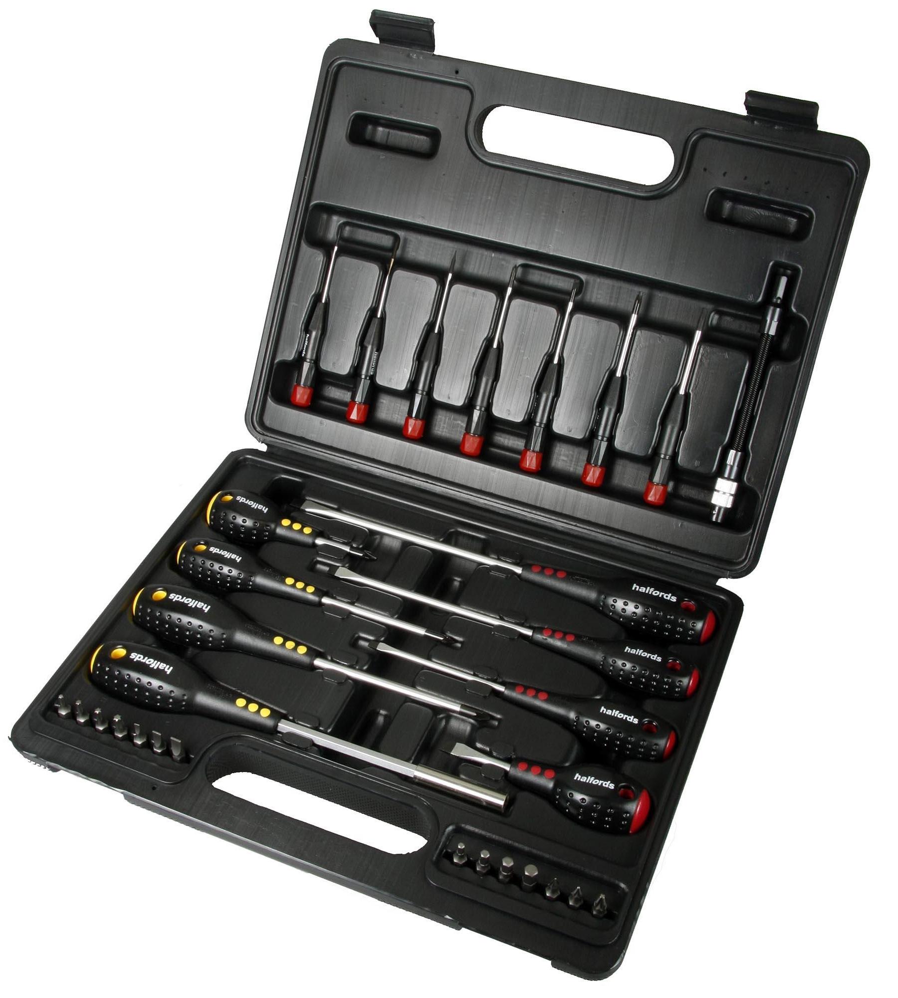 Halfords Advanced 30pc Screwdriver & Bit Set