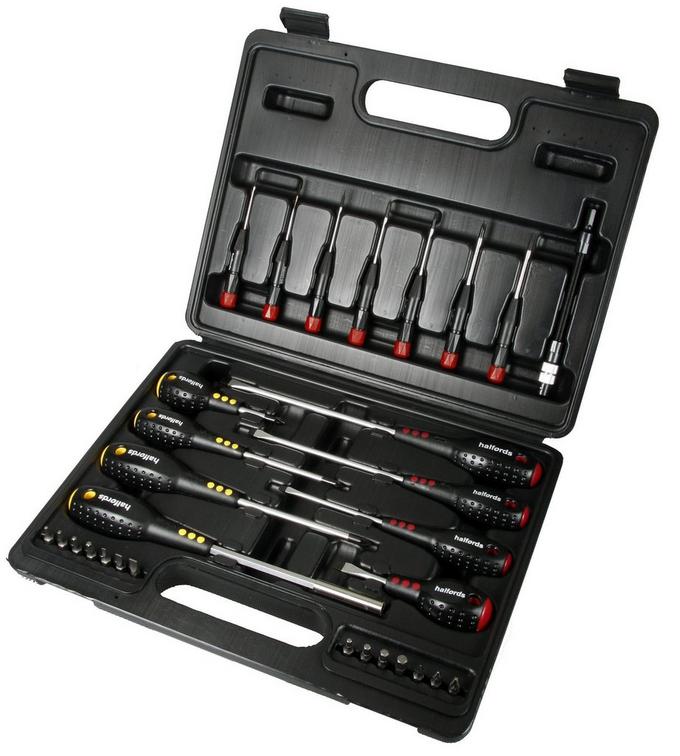 Halfords Advanced 15 Piece Hex Bit Set