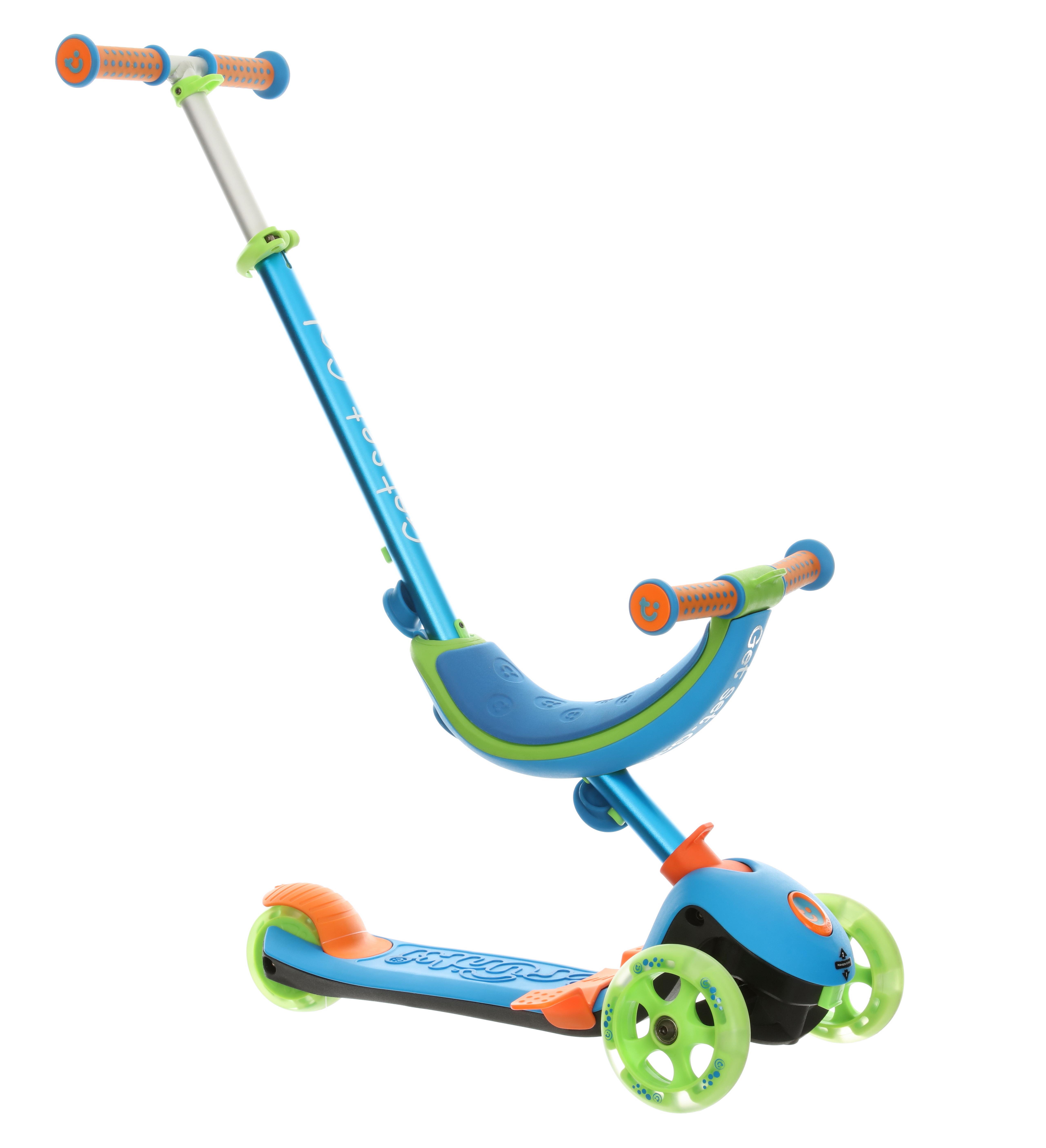 Trunki 4 In 1 Folding Kids Scooter Blue Halfords Uk