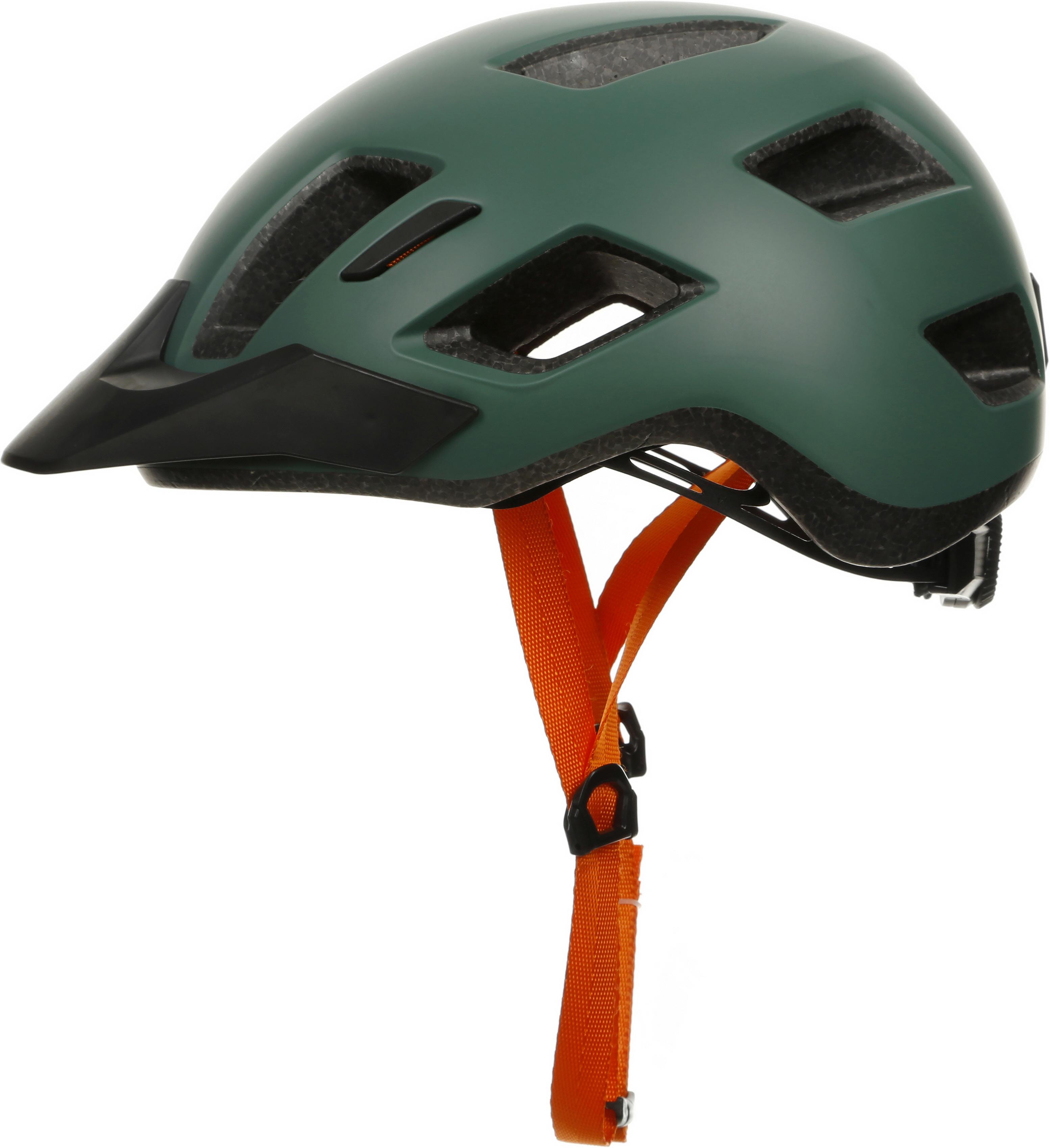 Halfords Transfer Helmet, Earth Green - Medium