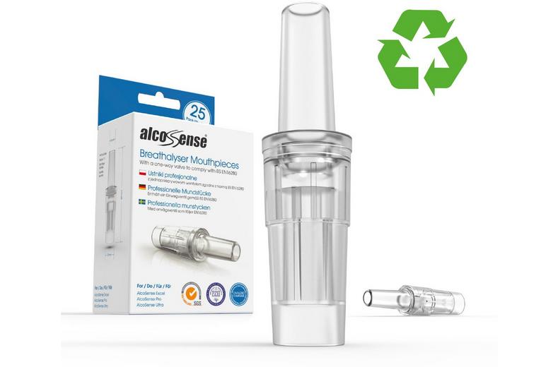 AlcoSense Excel/Pro/Ultra Mouthpieces (Pack of 25) AlcoSense Excel/Pro/Ultra Mouthpieces (Pack of 25)