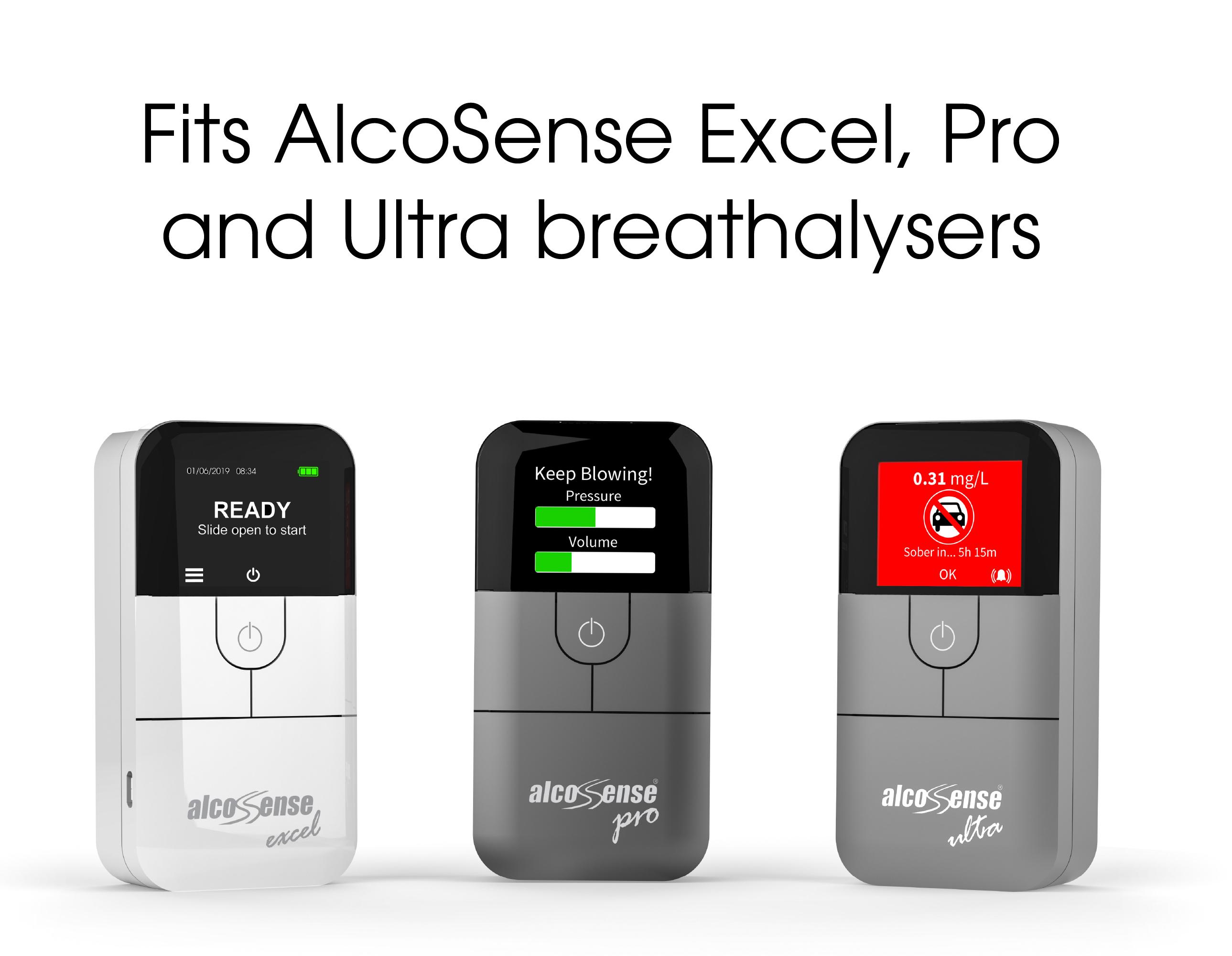 AlcoSense Excel/Pro/Ultra Mouthpieces (Pack of 25)