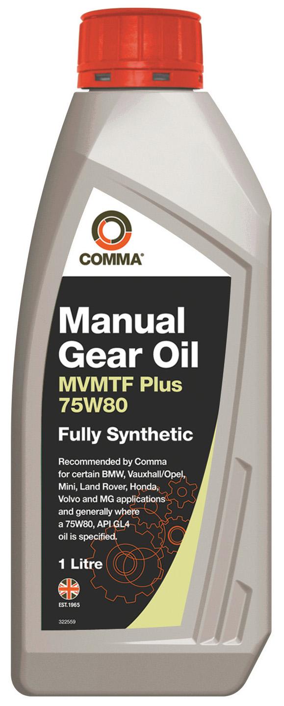 Comma Fully Synthetic Mvmtf 75W80 Plus 1L