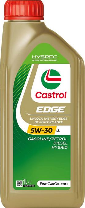 Castrol EDGE Long Life 5W-30 Engine Oil 1L - 3418597 - Castrol