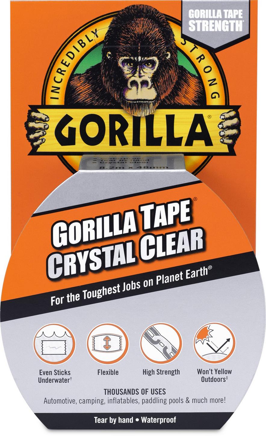 Gorilla Clear Repair Tape 8.2 Metres | Halfords UK