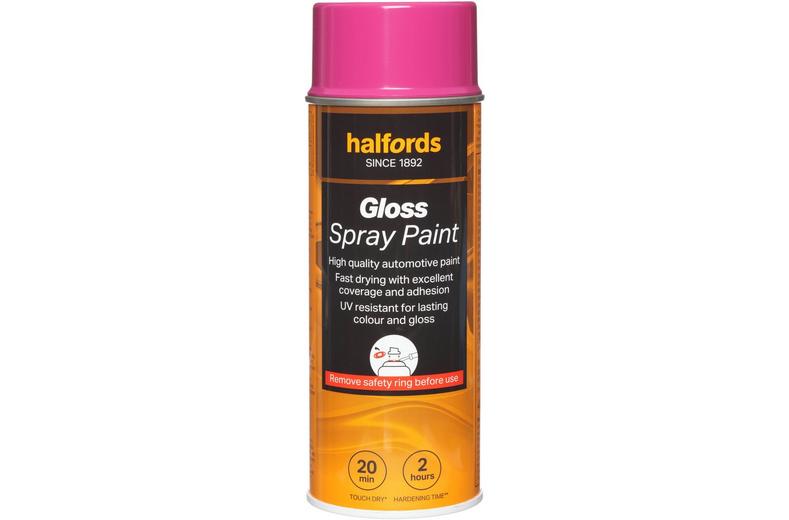 Halfords S8-010 Purple Gloss Car Spray Paint - 400ml Halfords S8-010 Purple Gloss Car Spray Paint - 400ml