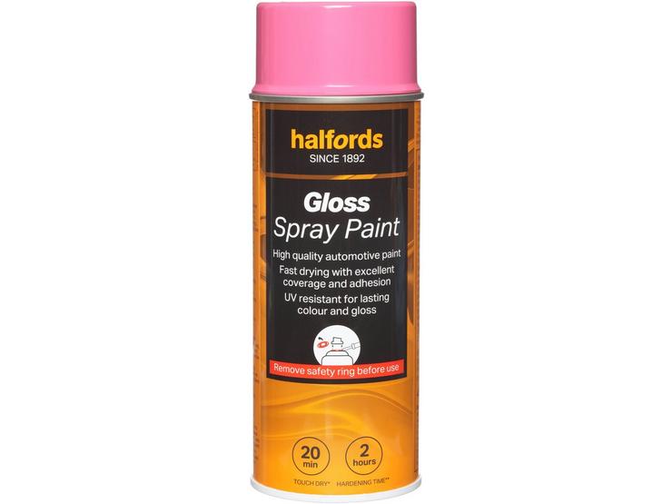 Halfords S8-020 Purple Gloss Car Spray Paint - 400ml