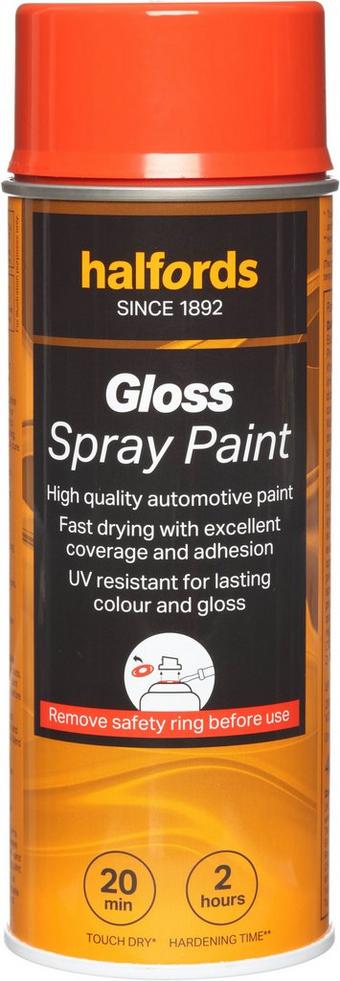 Halfords S4-400 Brown Gloss Car Spray Paint - 400ml