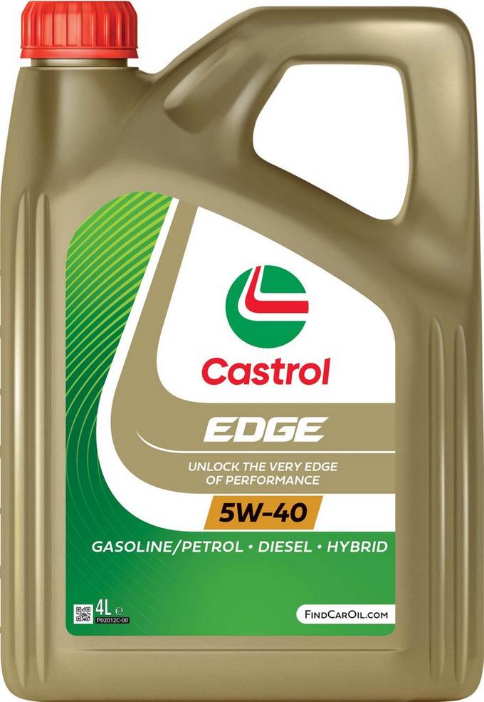 Castrol Edge Titanium 5W40 Oil 4 Litre