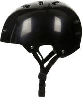 Halfords Essential Skate Helmet, Black Gloss - Medium | Extra 8% off for BC Members