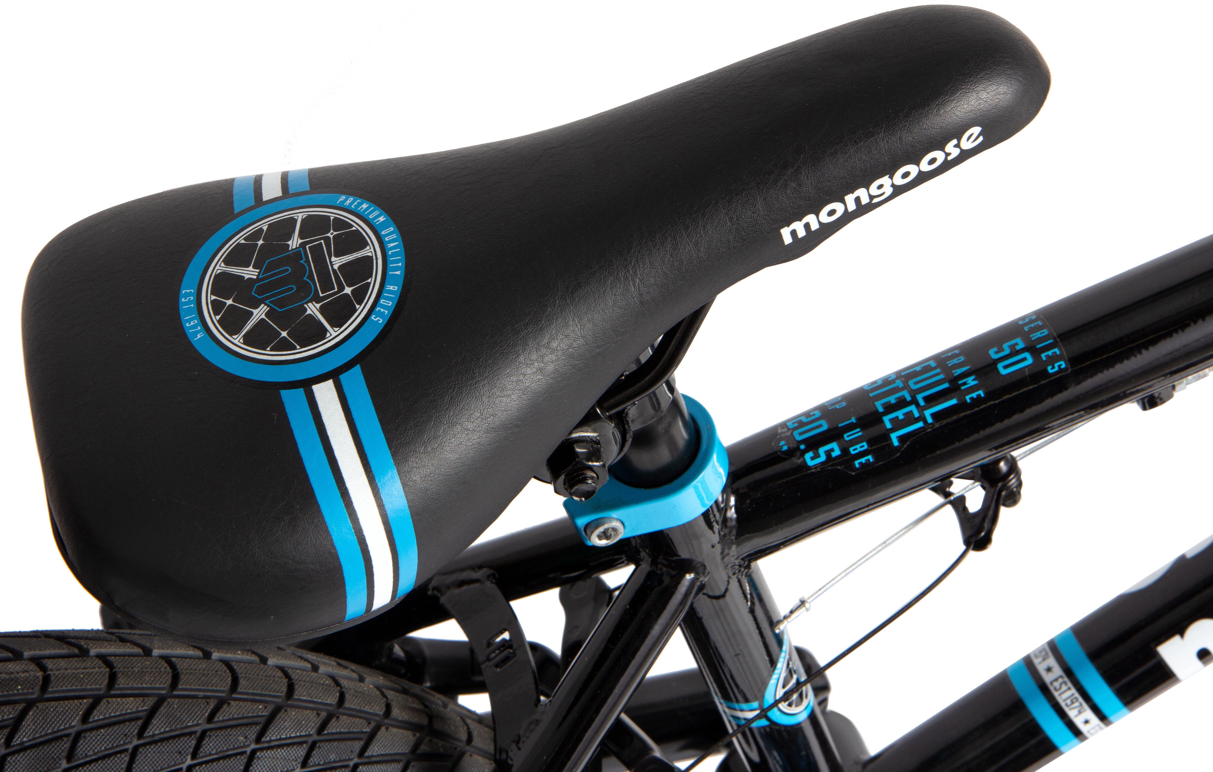 black and white mongoose bike
