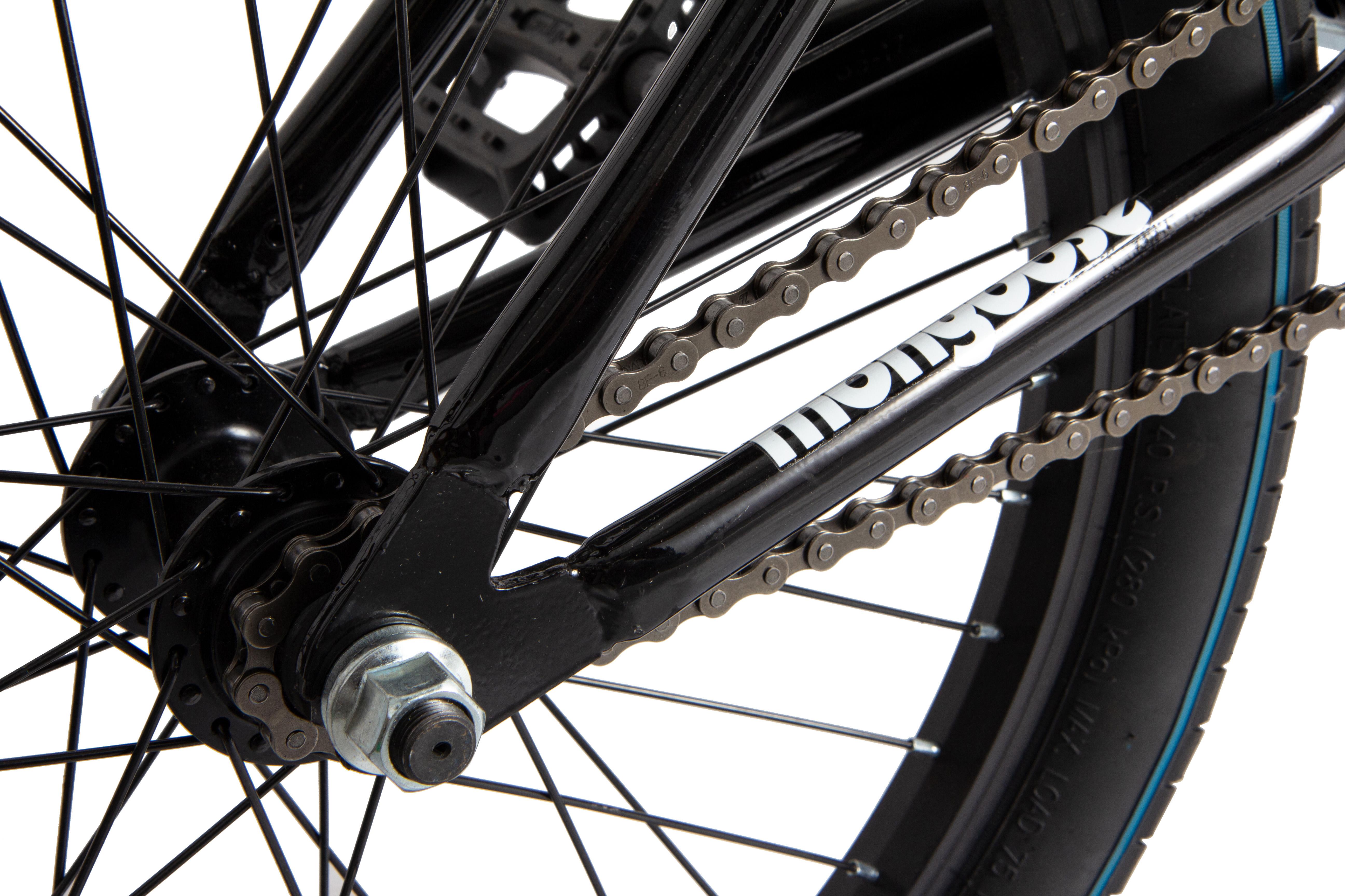 black and white mongoose bike
