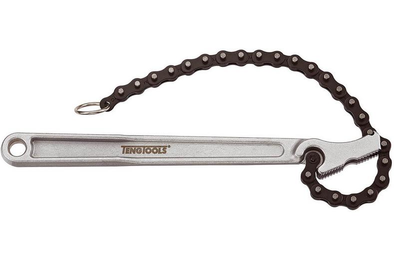 Teng Wrench Chain Pipe Grip 4 in Diameter Teng Wrench Chain Pipe Grip 4 in Diameter