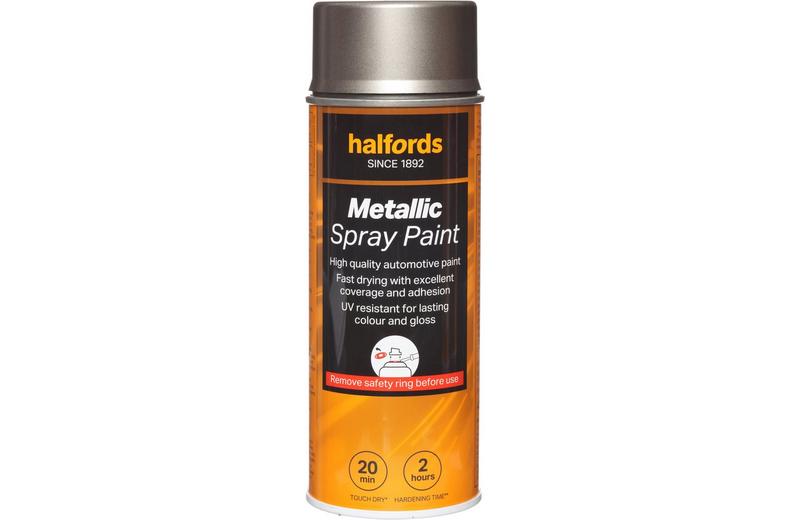 Halfords M0-010 Pearl Metallic Car Spray Paint - 400ml Halfords M0-010 Pearl Metallic Car Spray Paint - 400ml
