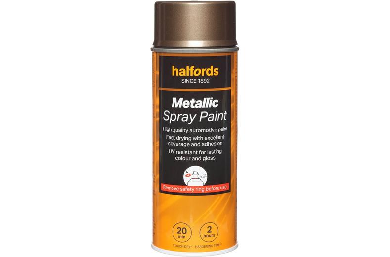 Halfords M6-040 Brown Metallic Car Spray Paint - 400ml Halfords M6-040 Brown Metallic Car Spray Paint - 400ml