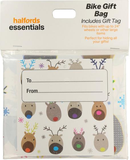 Halfords Essential Bike Gift Bag Reindeer Halfords UK