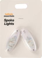 Halfords Essential Kids Bike Spoke Lights - Blue/Red | Extra 8% off for BC Members