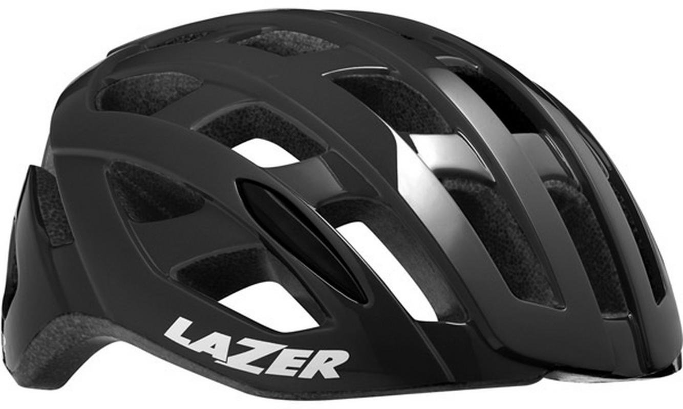 Halfords Lazer Tonic Helmet - Black Goss Medium | Extra 8% off for BC Members