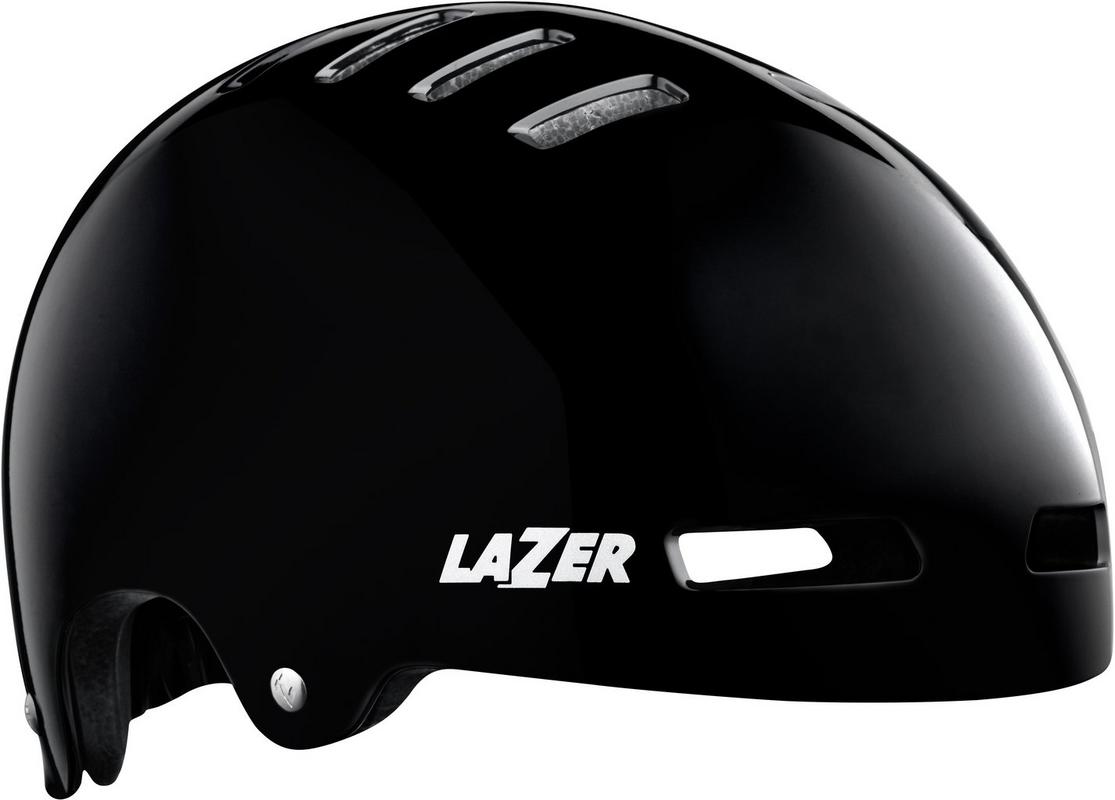 Halfords Lazer One Helmet - Black Gloss, Large | Extra 8% off for BC Members