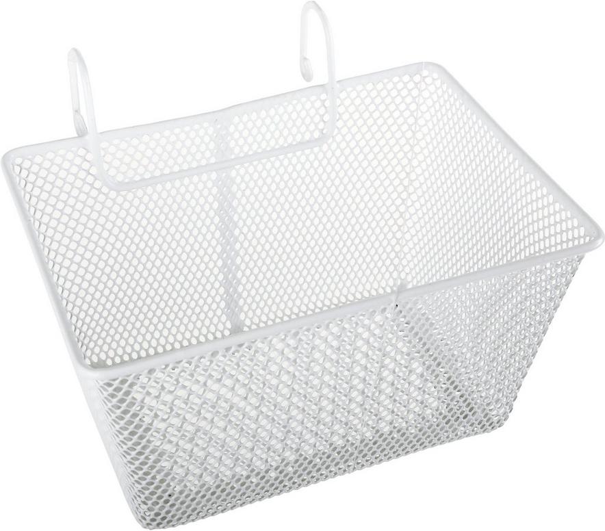 White metal on sale bike basket