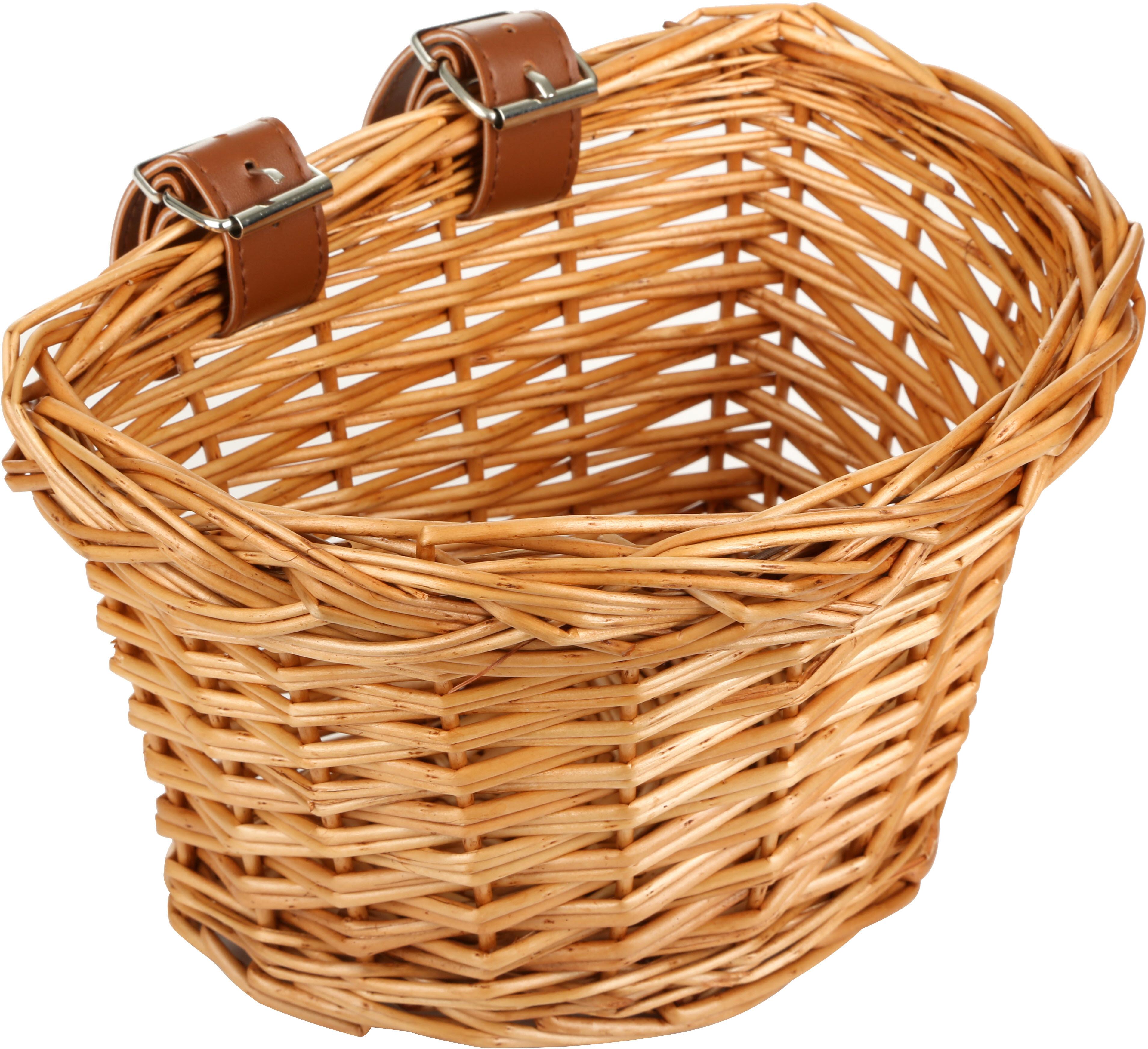 Halfords Small Wicker Bike Basket