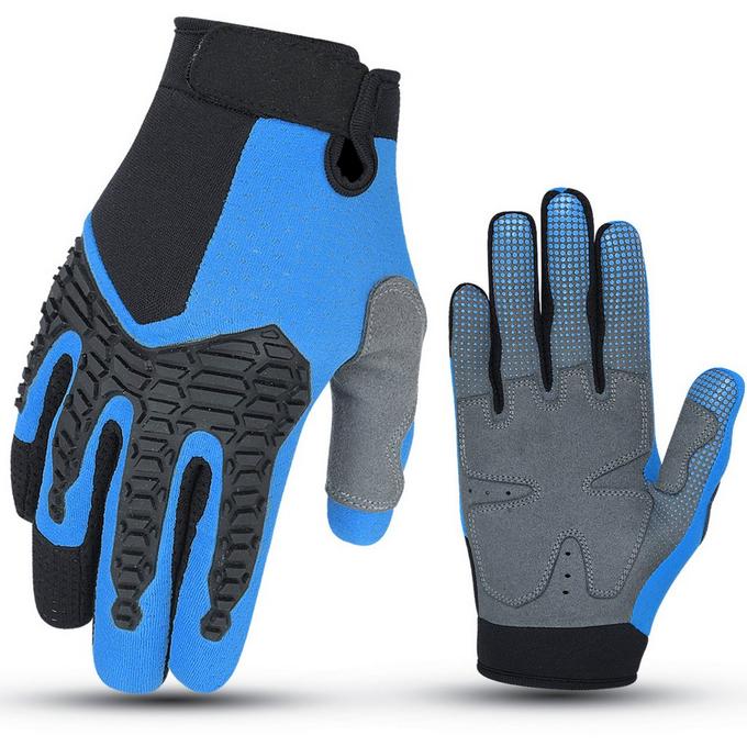 Details about   Kids Cycling Gloves Full Finger Pair Protection Grip Bike Boys Girls Padded US 