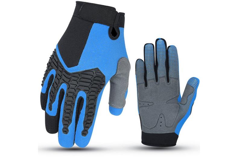 Halfords Essential BMX Full Finger Cycling Gloves - Blue - 3-6 years, 7-10 years Halfords Essential BMX Full Finger Cycling Gloves - Blue - 3-6 years, 7-10 years