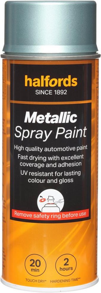 Halfords M3-670 Blue Metallic Car Spray Paint - 400ml