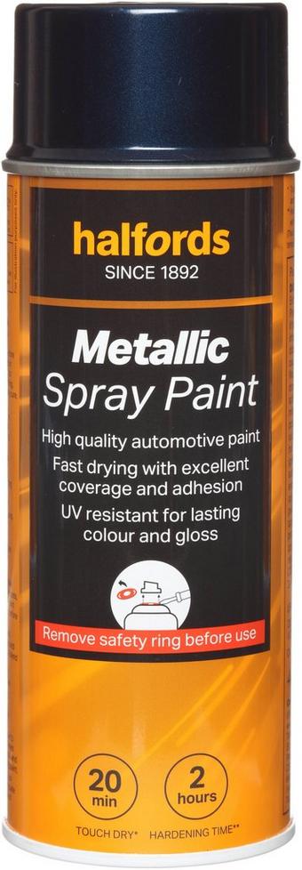 Halfords M3-310 Blue Metallic Car Spray Paint - 400ml