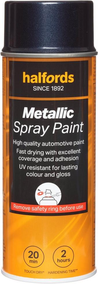 Halfords M3-280 Blue Metallic Car Spray Paint - 400ml