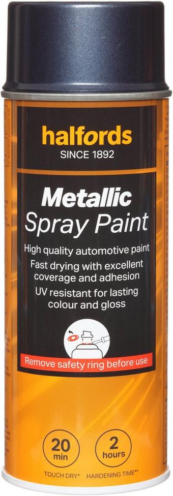 Halfords M3-300 Blue Metallic Car Spray Paint - 400ml