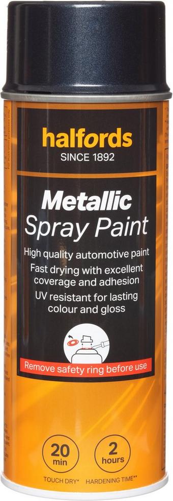 Halfords M3-290 Blue Metallic Car Spray Paint - 400ml