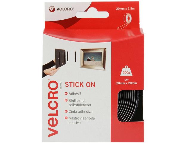 Velcro stick tape - 3M adhesive tape (self-adhesive, for the pedal board) 1  meter