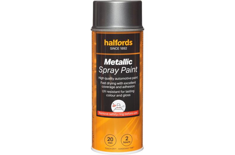 Halfords M1 160 Grey Metallic Car Spray Paint 400ml Halfords IE halfords-m1-160-grey-metallic-car-spray-paint-400ml-halfords-ie