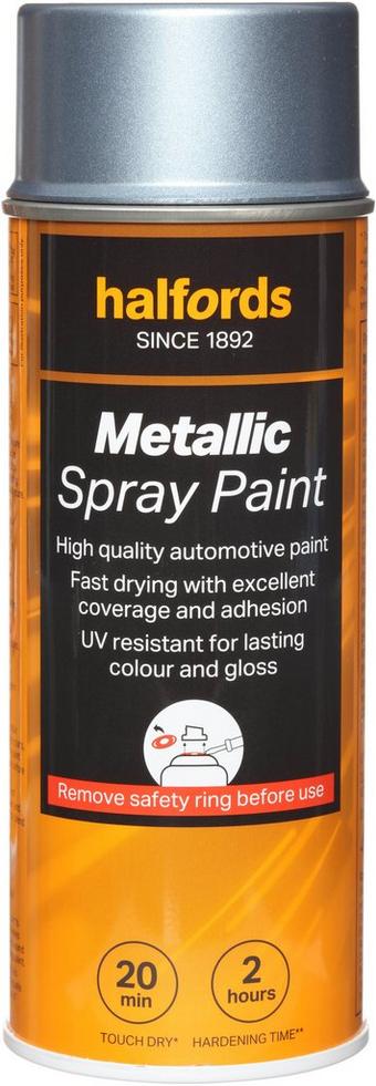 Halfords M3-620 Blue Metallic Car Spray Paint - 400ml