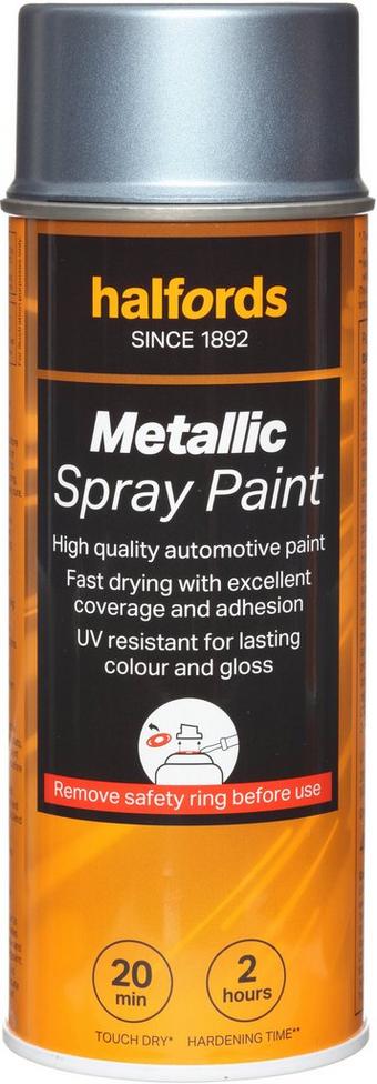 Halfords M3-610 Blue Metallic Car Spray Paint - 400ml