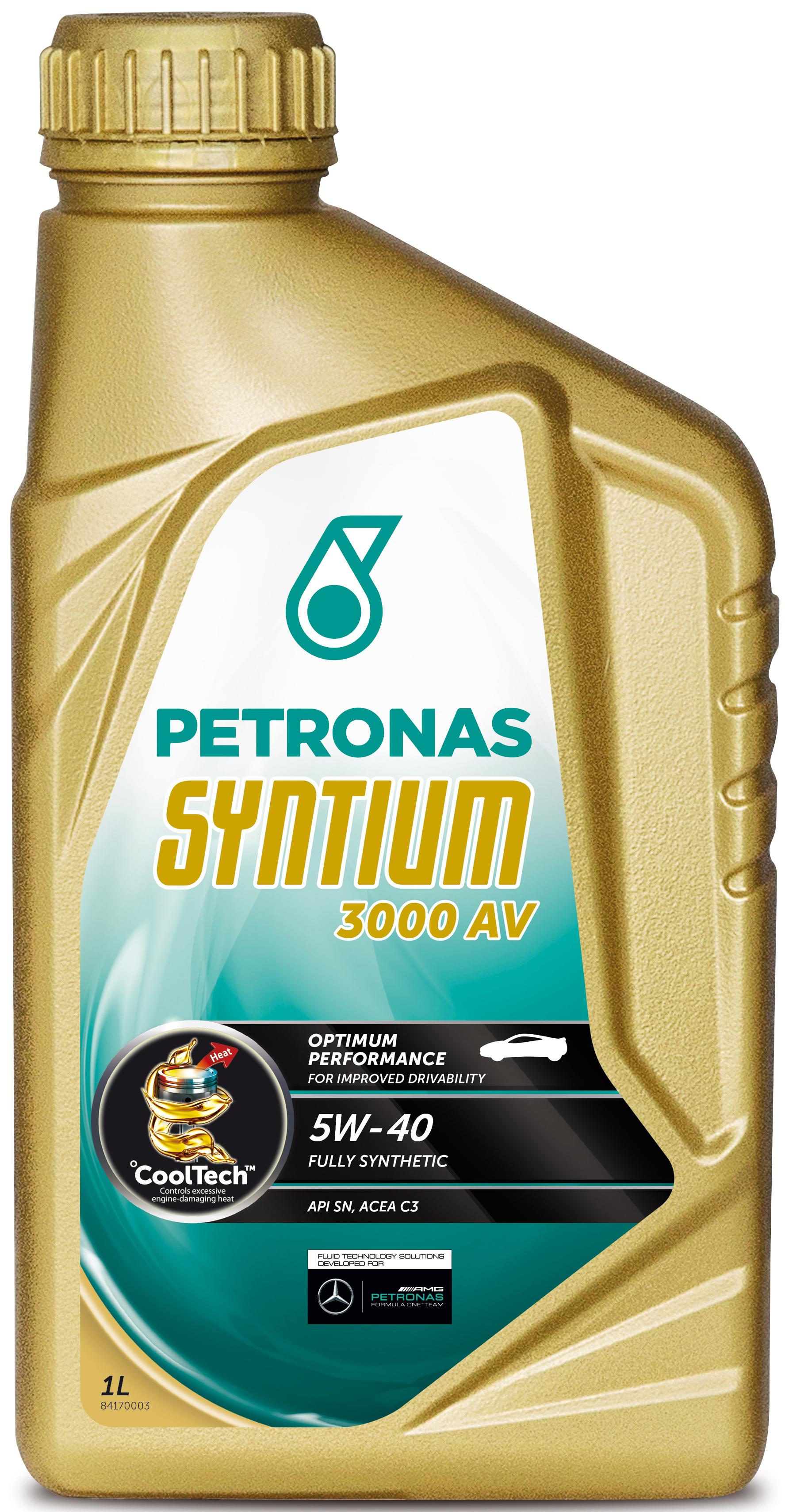 Petronas Syntium 3000 Av 5W-40 Oil 1L