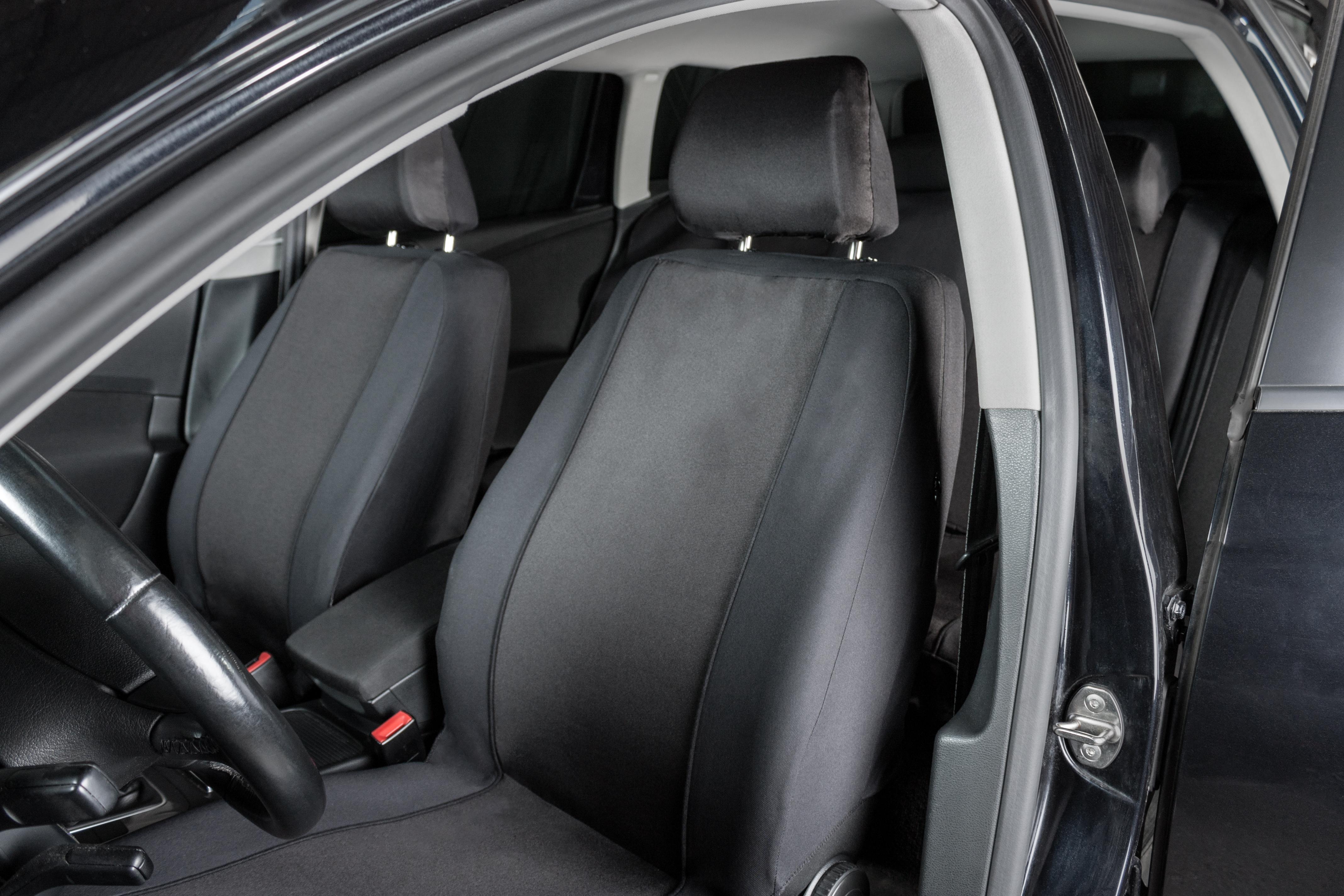 Halfords Seat Covers Full Set Black