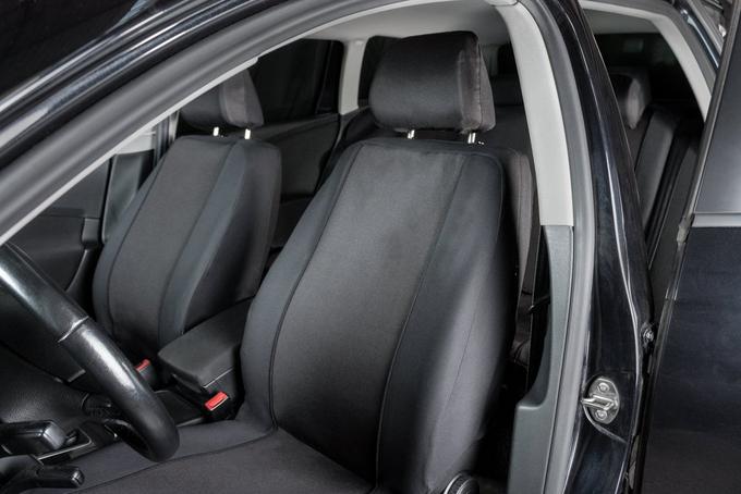 Halfords Seat Covers Full Set Black