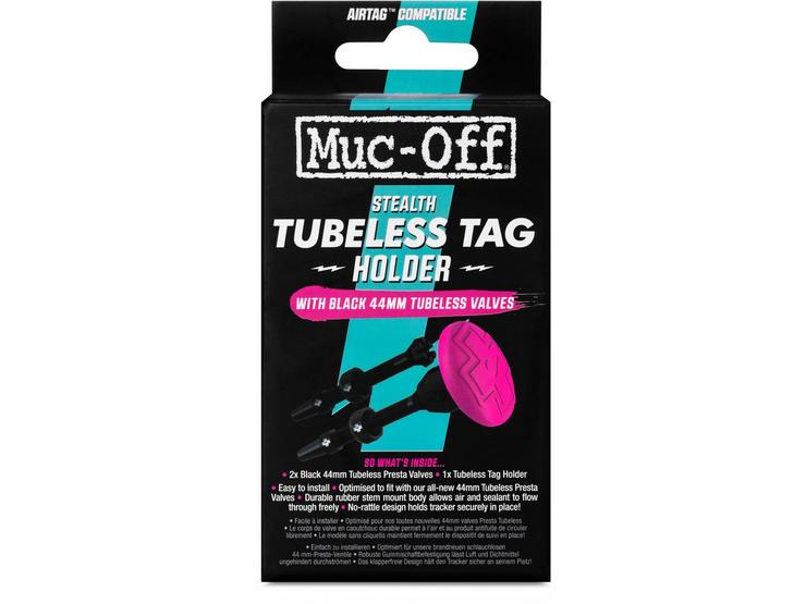 Muc-Off Tubeless Tag Holder & Valve Kit