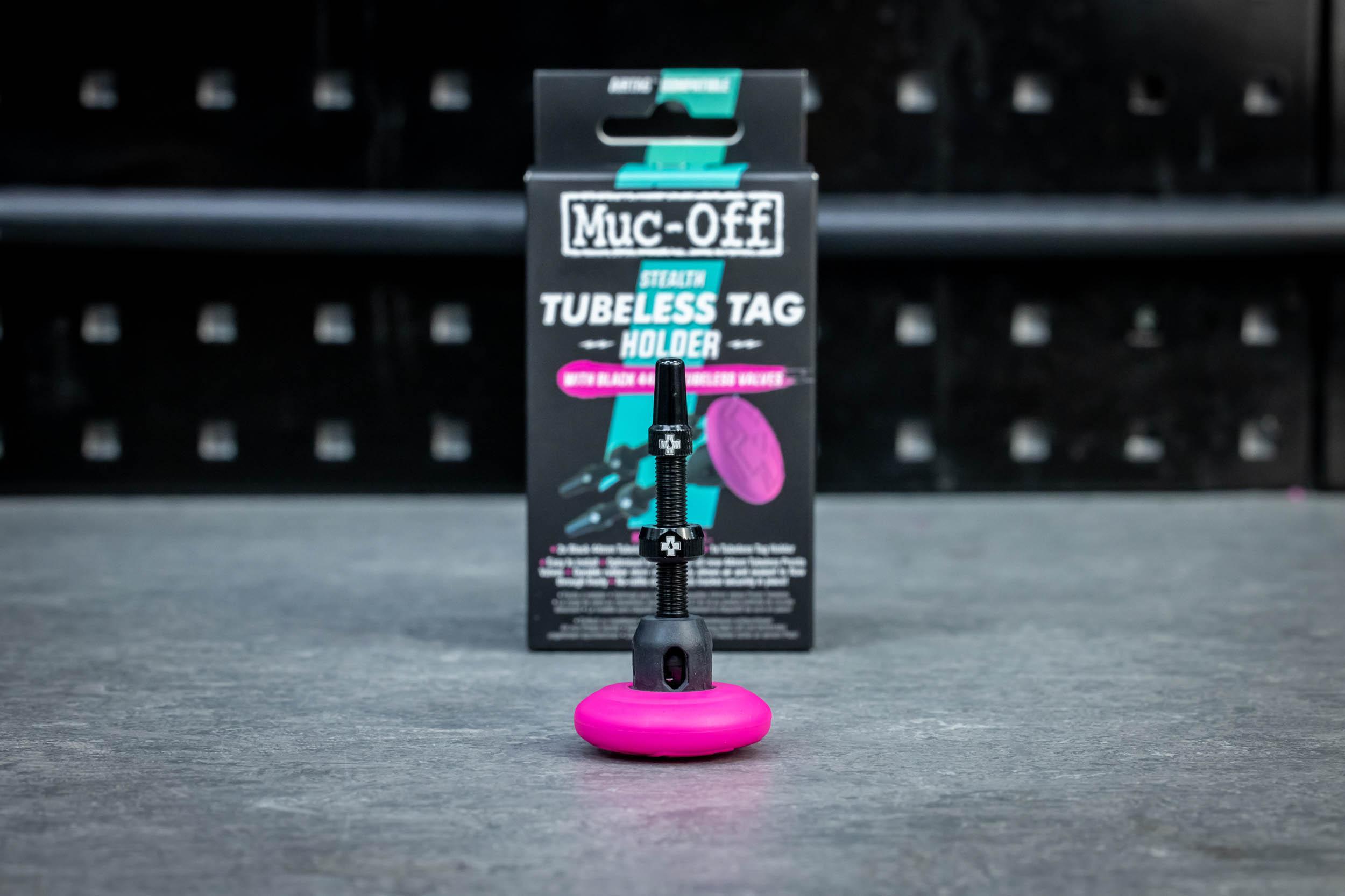 Muc-Off Tubeless Tag Holder & Valve Kit