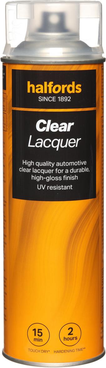 Halfords Clear Lacquer 500ml