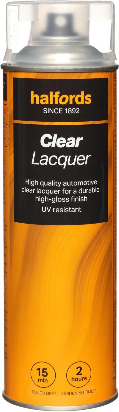 Halfords Clear Lacquer 500ml Halfords Clear Lacquer 500ml
